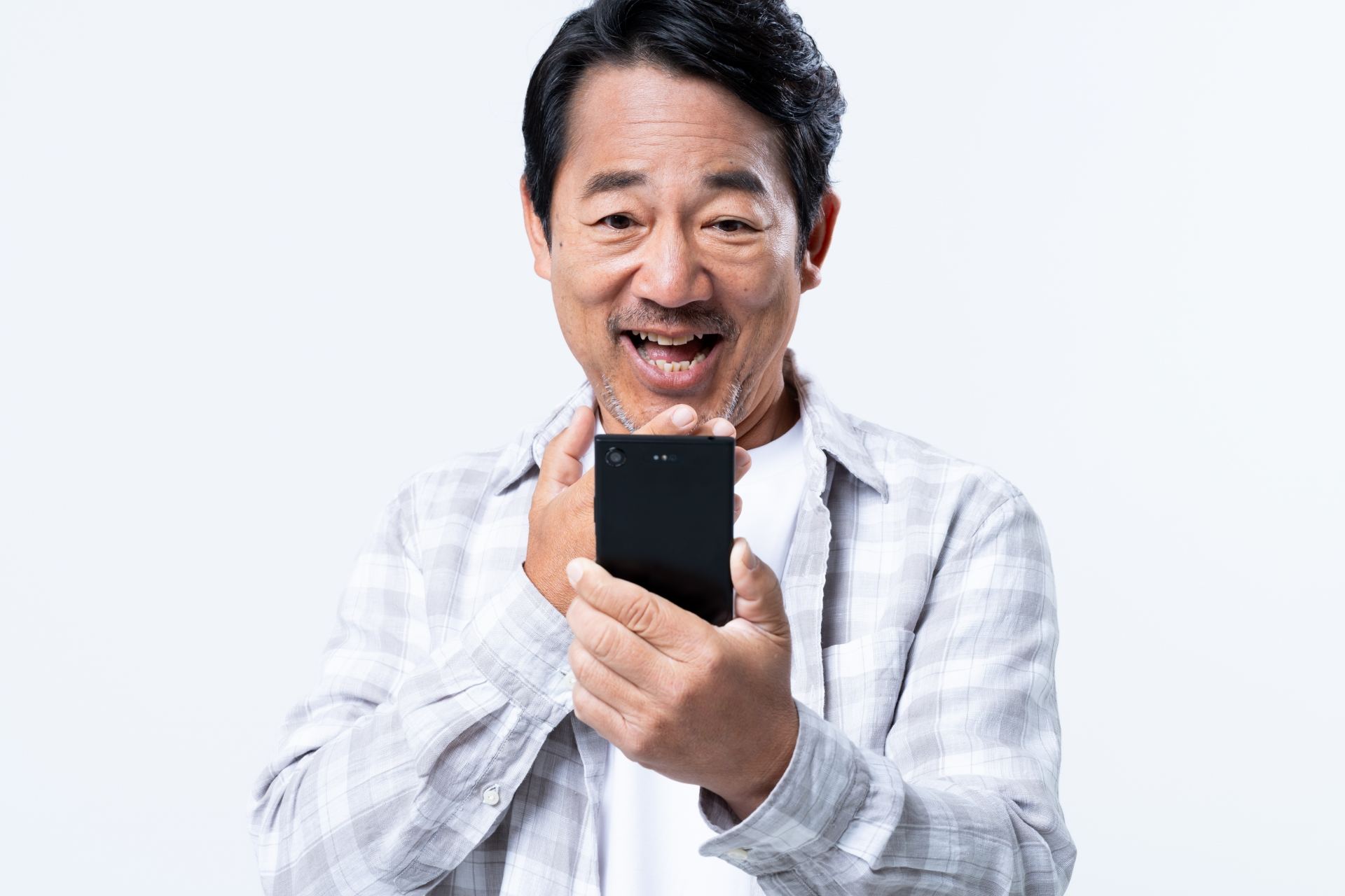 見つけた男性